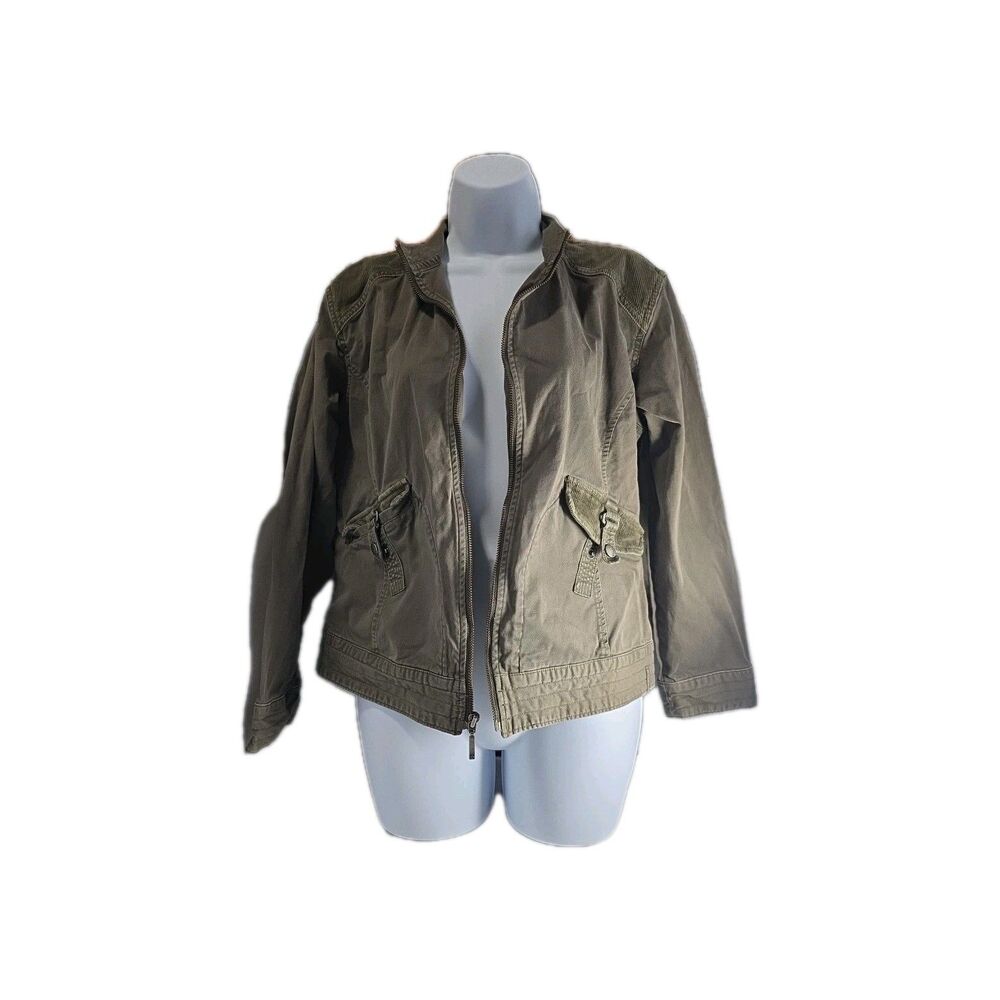 Columbia Sportswear X.C.O. Jacket Small Khaki Women Full Zip Corduroy